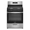 Whirlpool - 5.1 Cu. Ft. Freestanding Gas Range with Broiler Drawer - Stainless Steel