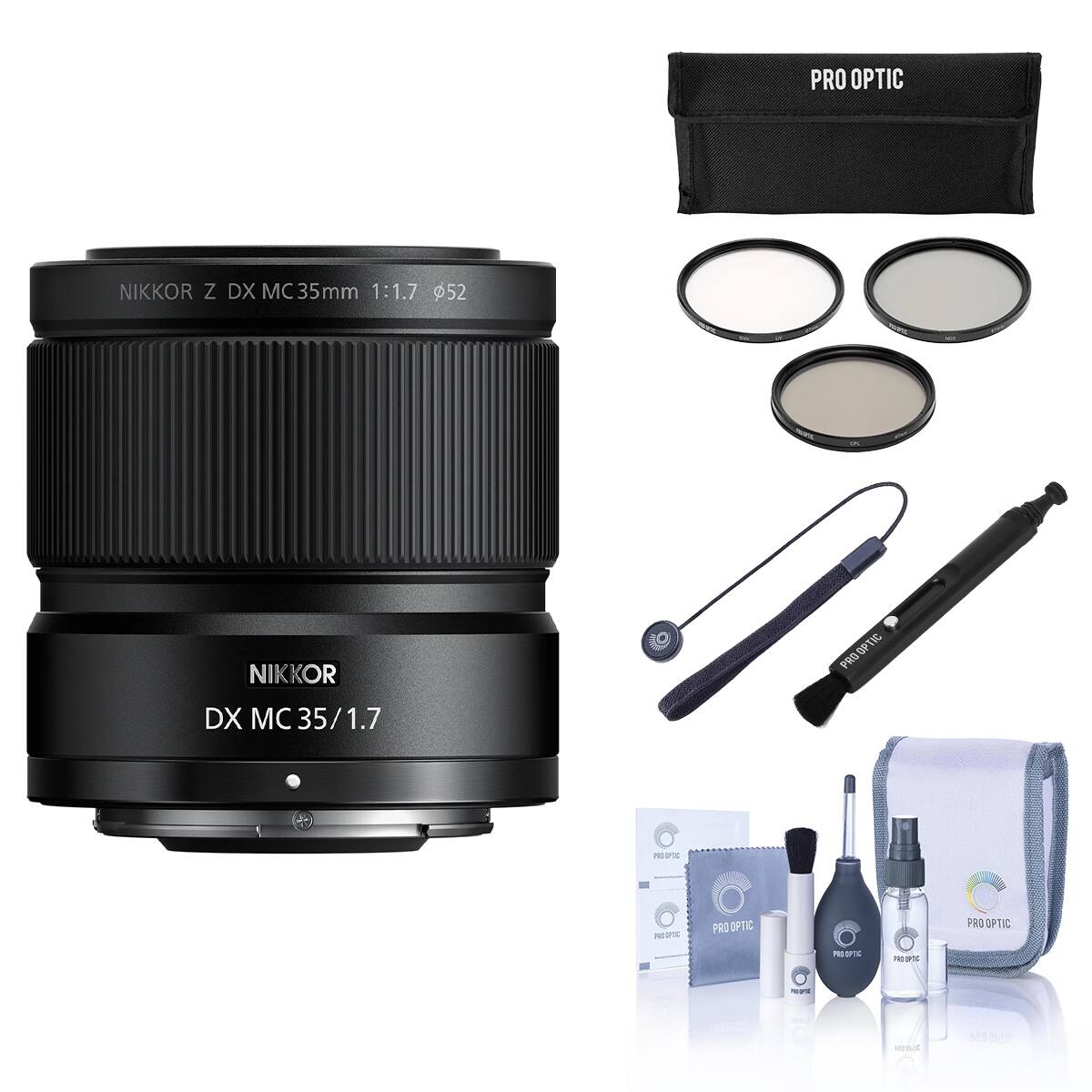 PRO OPTIC  
NIKKOR Z DX MC 35mm 1:1.7 52  
NIKKOR DX MC 35/1.7  
PRO OPTIC  
PRO-OPTIC  
PRO OPTIC  
PRO OPTIC  
PROTEIN C  
PROTEING  
open:  
MAX  
580 COLIC