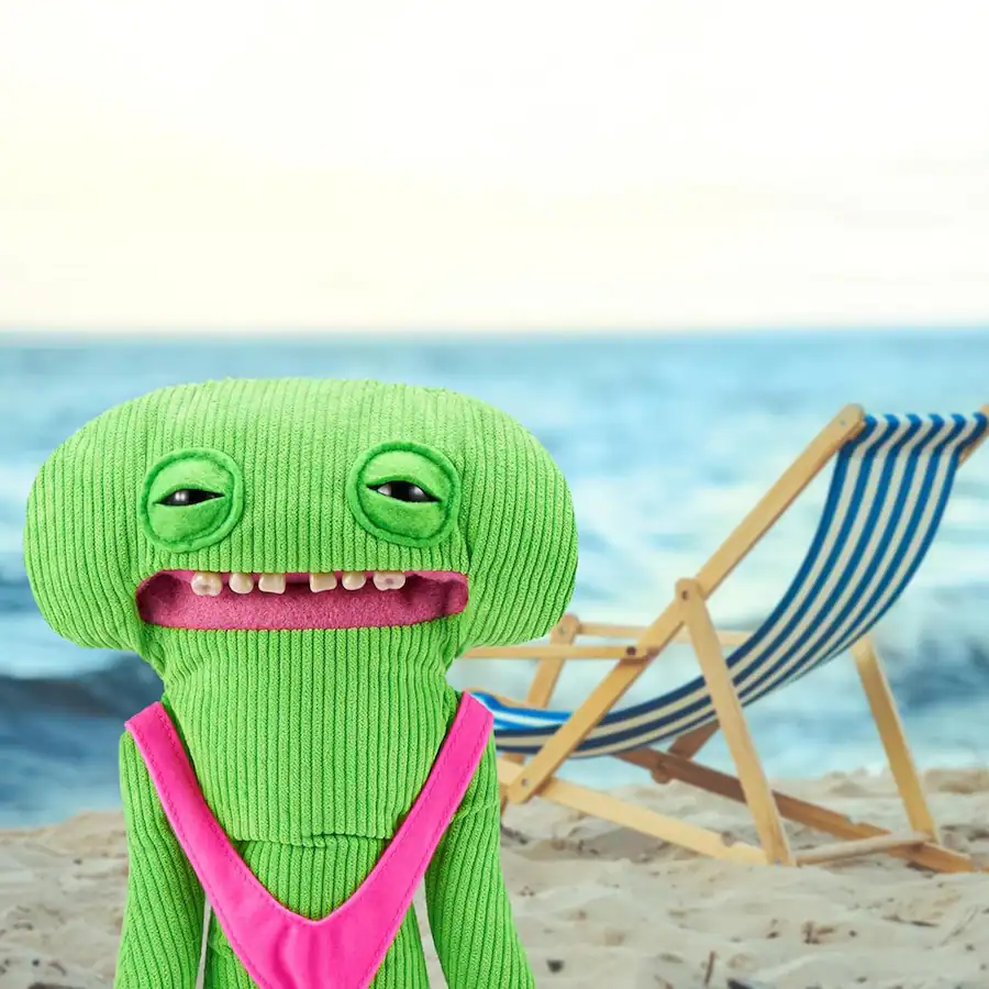 ZURU Fuggler Vacay Vibes 9 Inch Plush | Smiley O'Riley Multi Colored ...