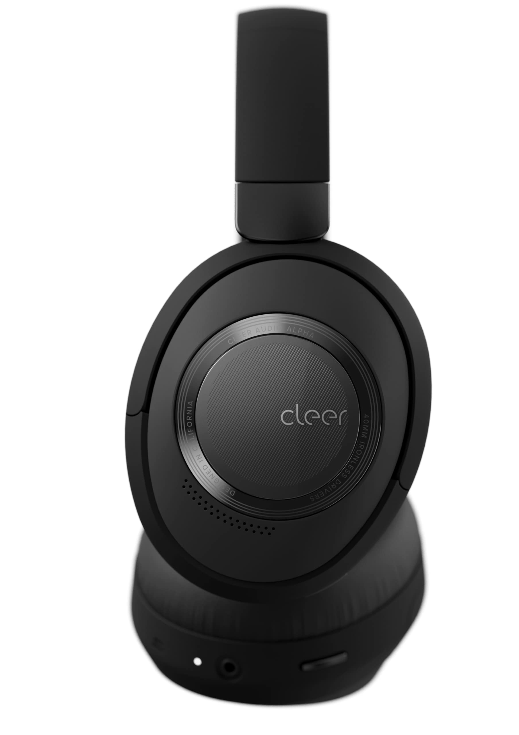 Cleer - Alpha ANC Bluetooth Headphones – Adaptive Noise Canceling, 35Hr ...