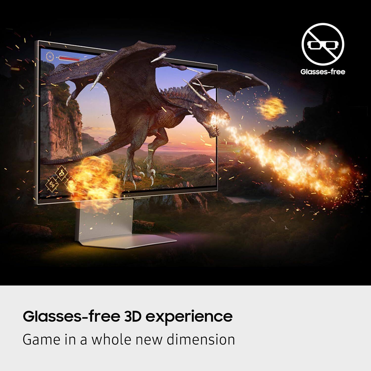 Glasses-free 3D experience  
Game in a whole new dimension