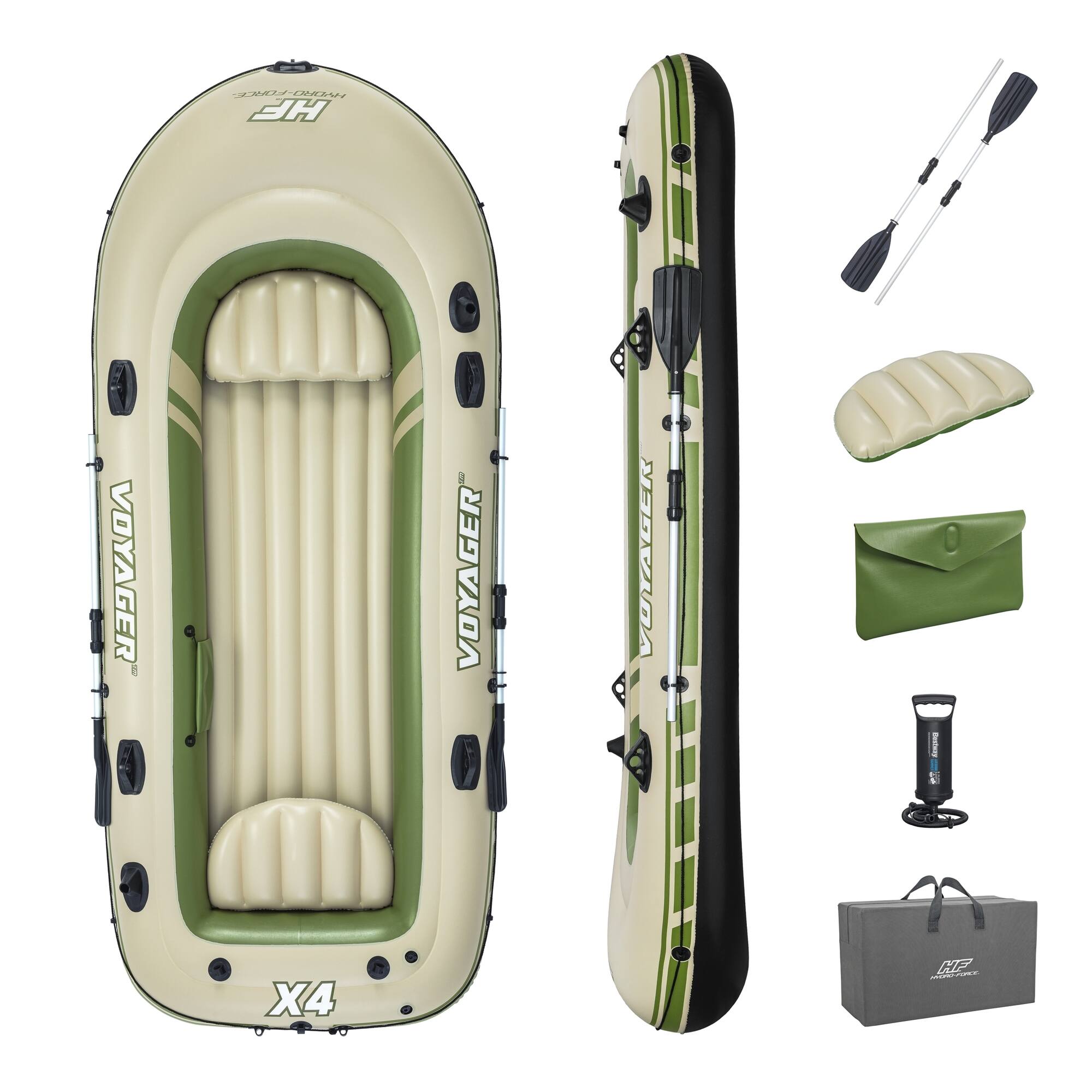 Bestway Bestway: Hydro Force Treck X3 Inflatable Raft Set ...