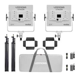 Godox - Litemons LP400R 36W RGB LED 2-Light Panel Kit