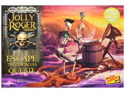 Skill 2 Model Kit Jolly Roger Series "Escape the Tentacles of Fate" Diorama Set 1/12 Scale Model by Lindberg