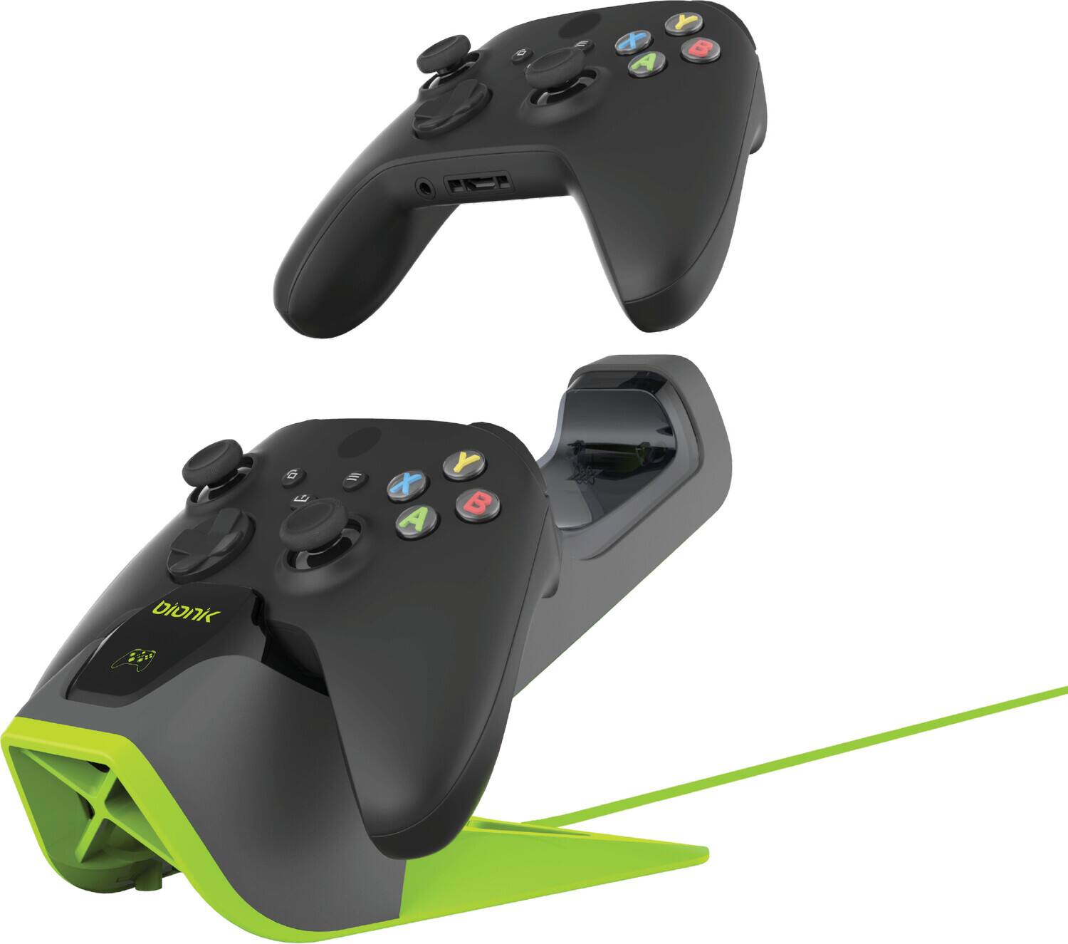 Alt View 3. Bionik - Xbox Series X/S Power Stand - Dual Battery And Charging System - Multicolor.