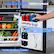 MULTI-ZONE DOOR STORAGE
Dedicated Can Dispenser (Holds multiple standard 12oz cans)
Fits Gallon-Size Milk & 2L Soda Bottles