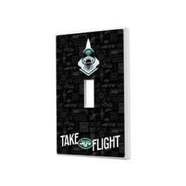 Keyscaper - 2024 Illustrated Limited Edition Single Toggle Light Switch Plate - White