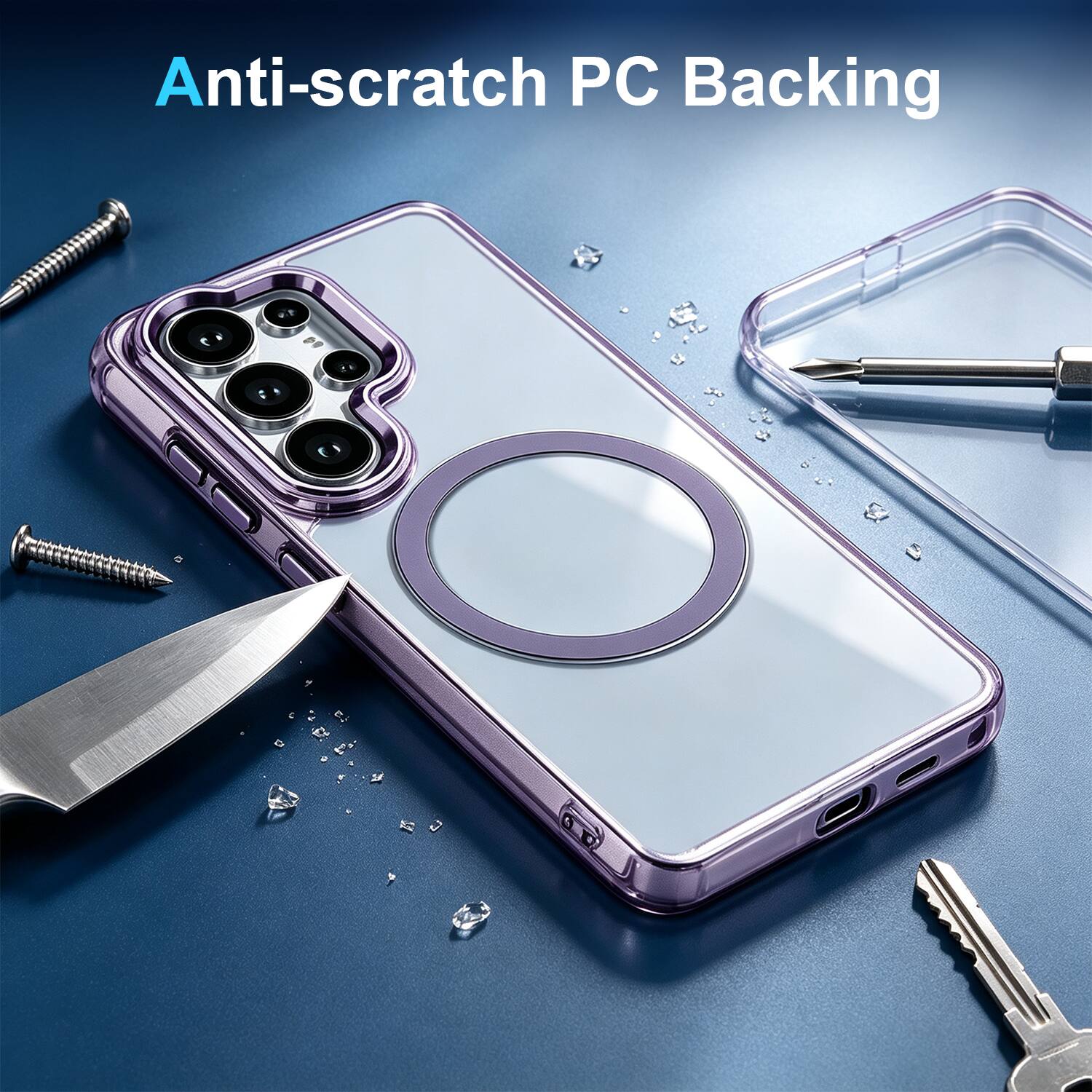 Anti-scratch PC Backing