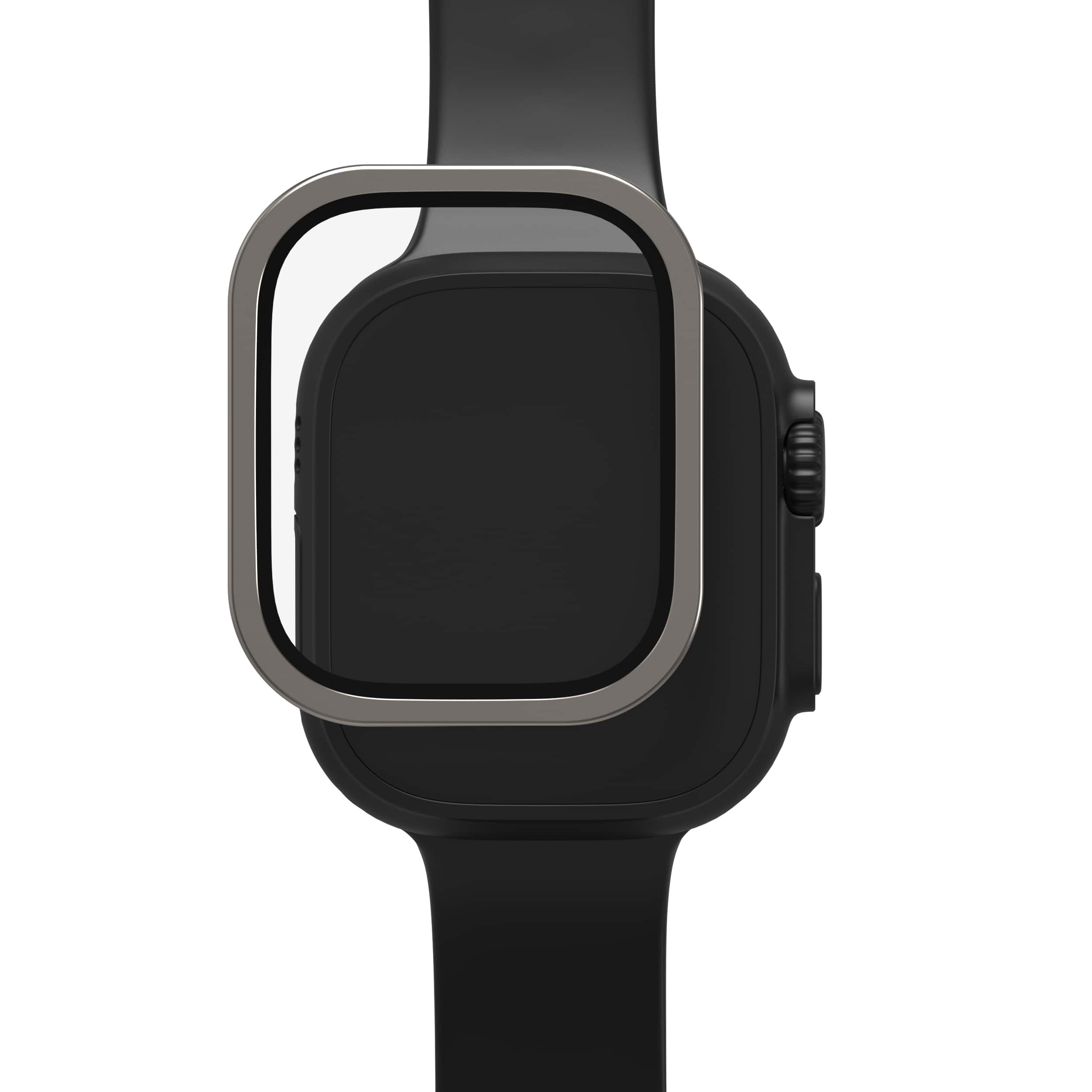 Alt View 11. ZAGG - InvisibleShield Glass XTR4 Eco Advanced Edge-to-Edge & Anti-Reflective Screen Protector for Apple Watch Ultra 3/2/1 49mm - Titanium.