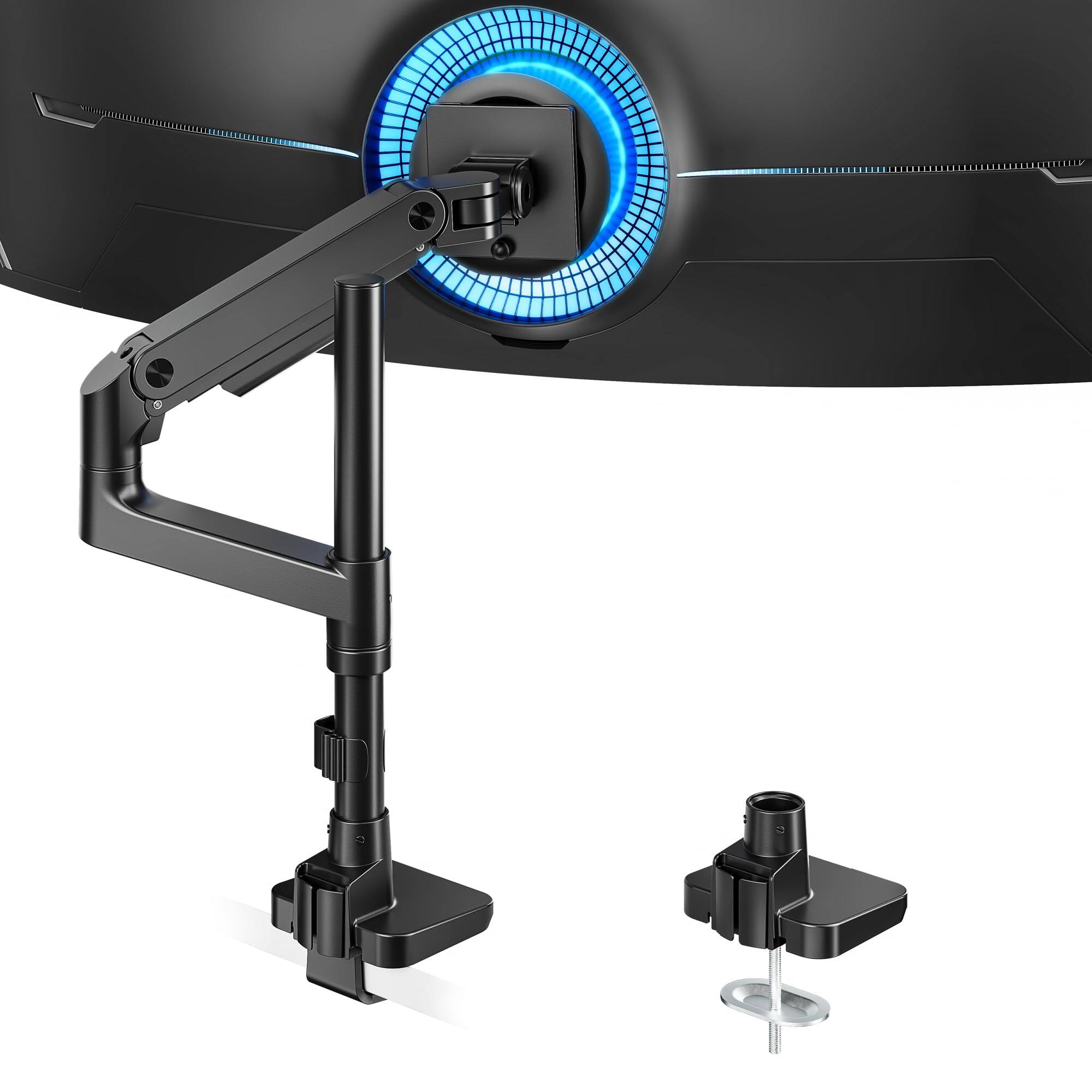 Black Single Monitor Mount