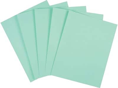 Staples - 67 lb. Cardstock Paper, 8.5" x 11", 250 Sheets/Pack - Green