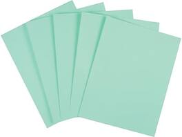 Staples - 67 lb. Cardstock Paper, 8.5" x 11", 250 Sheets/Pack - Green