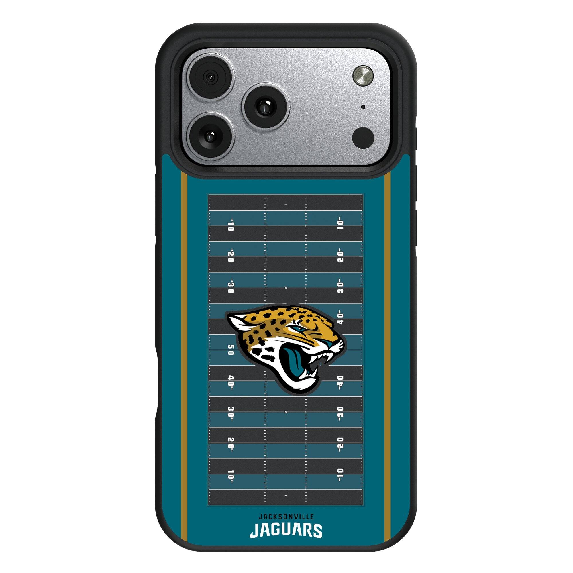 Keyscaper - NFL - Jacksonville Jaguars - Bump Case with 8.2ft Drop Protection - 15 - Multicolor