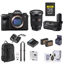 Bundle - Sony - Alpha a1 Camera w/24-70mm f/2.8 Lens, w/VG-C4EM Grip and 240GB CF Card