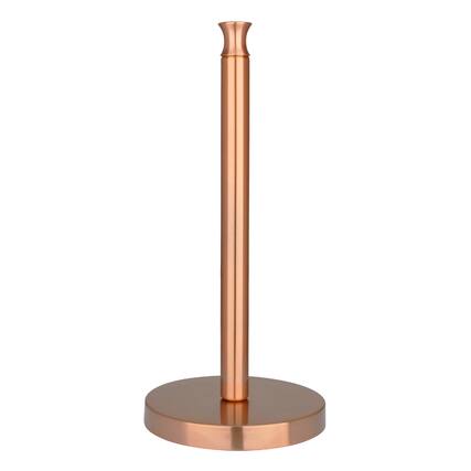 Front. Akicon - Akicon Paper Towel Holder Stand for Kitchen Countertop and Dining Room Table in Copper - Copper.