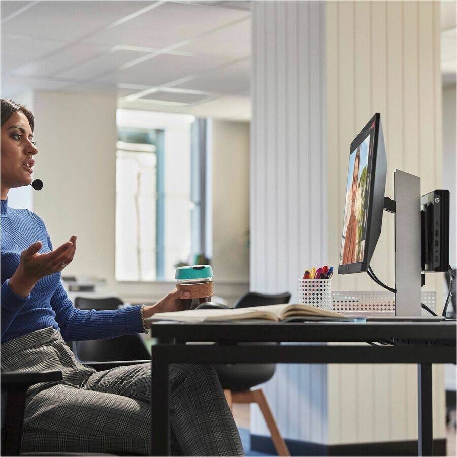 Alt View 4. HP - HP Pro Mini 400 G9 - i5-14500T - 16GB - 512GB SSD - Win 11 Pro - UHD 770 - Wi-Fi 6E - 90W - DQ5N8AT#ABA - Black.