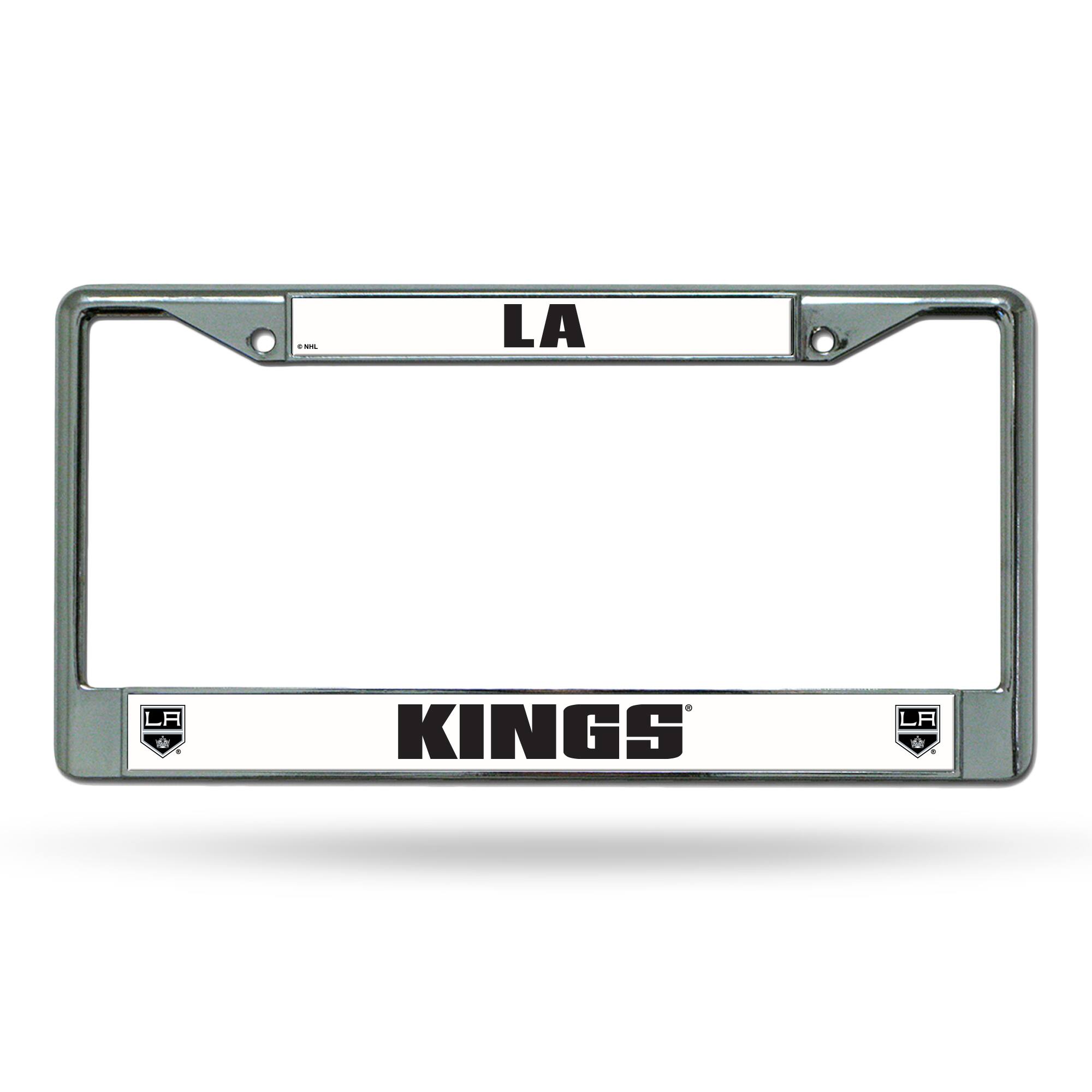 Los Angeles LA Kings NHL Chrome Metal License Plate Frame