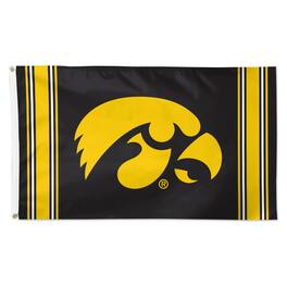 WinCraft - Iowa Hawkeyes 3' x 5' Vertical Stripe Deluxe Single-Sided Flag - Multicolor