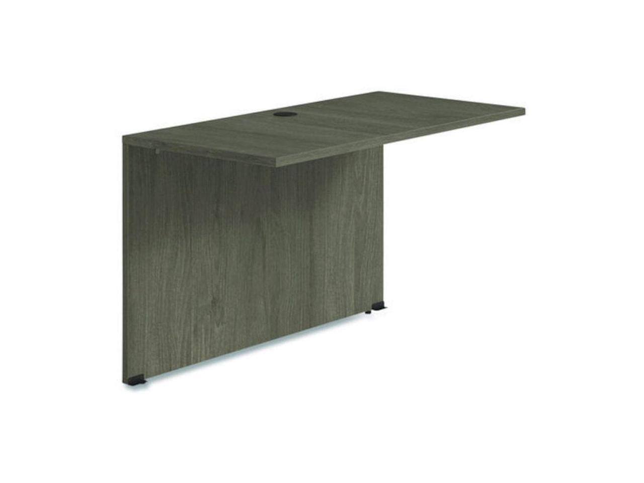 Alt View 1. Alera - Alera Seville Series Bridge Return - 48w x 24d x 29h - Walnut (AE1NNN-BR2448 TOM).