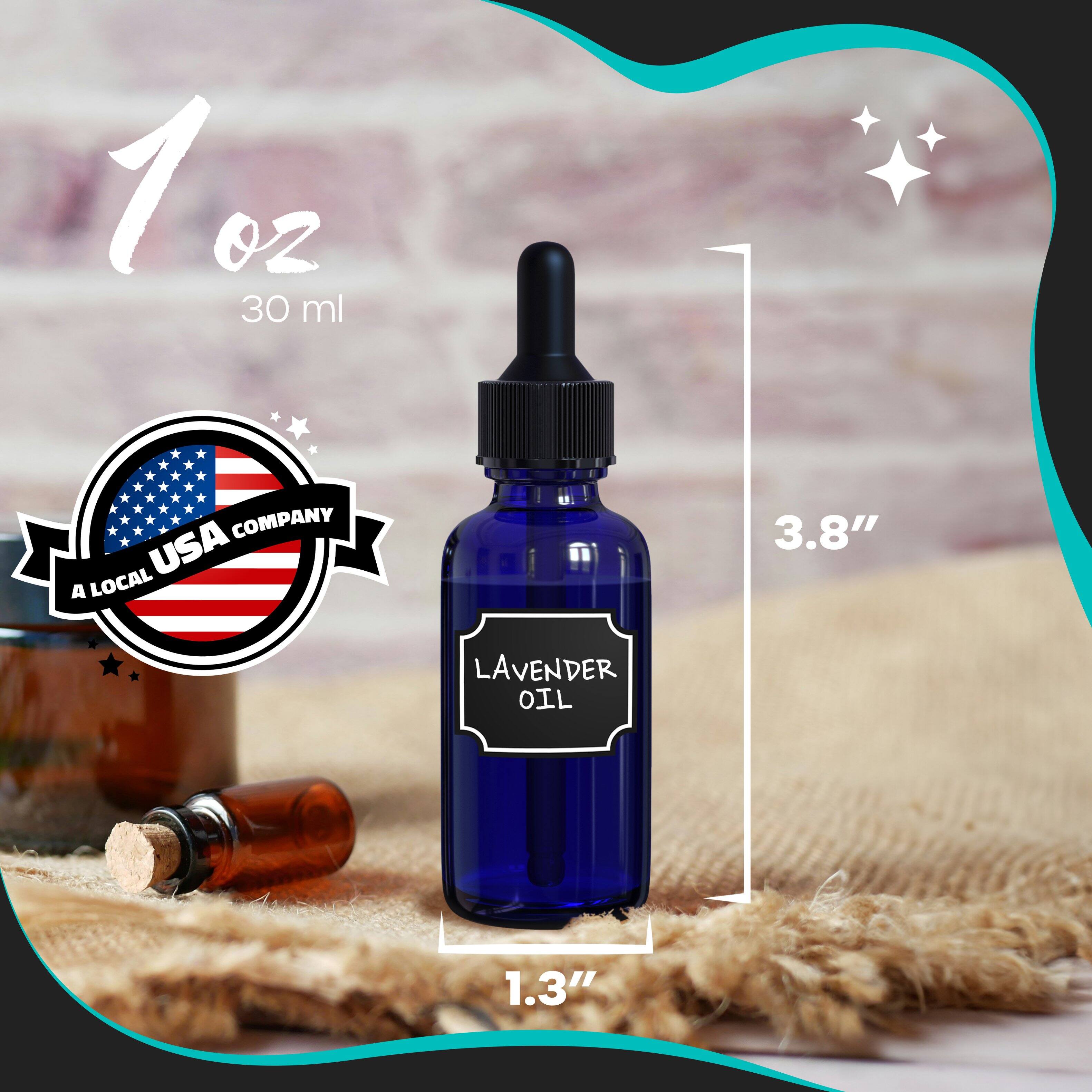 1 oz  
30 ml  
A LOCAL USA COMPANY  
LAVENDER OIL  
3.8"  
1.3"