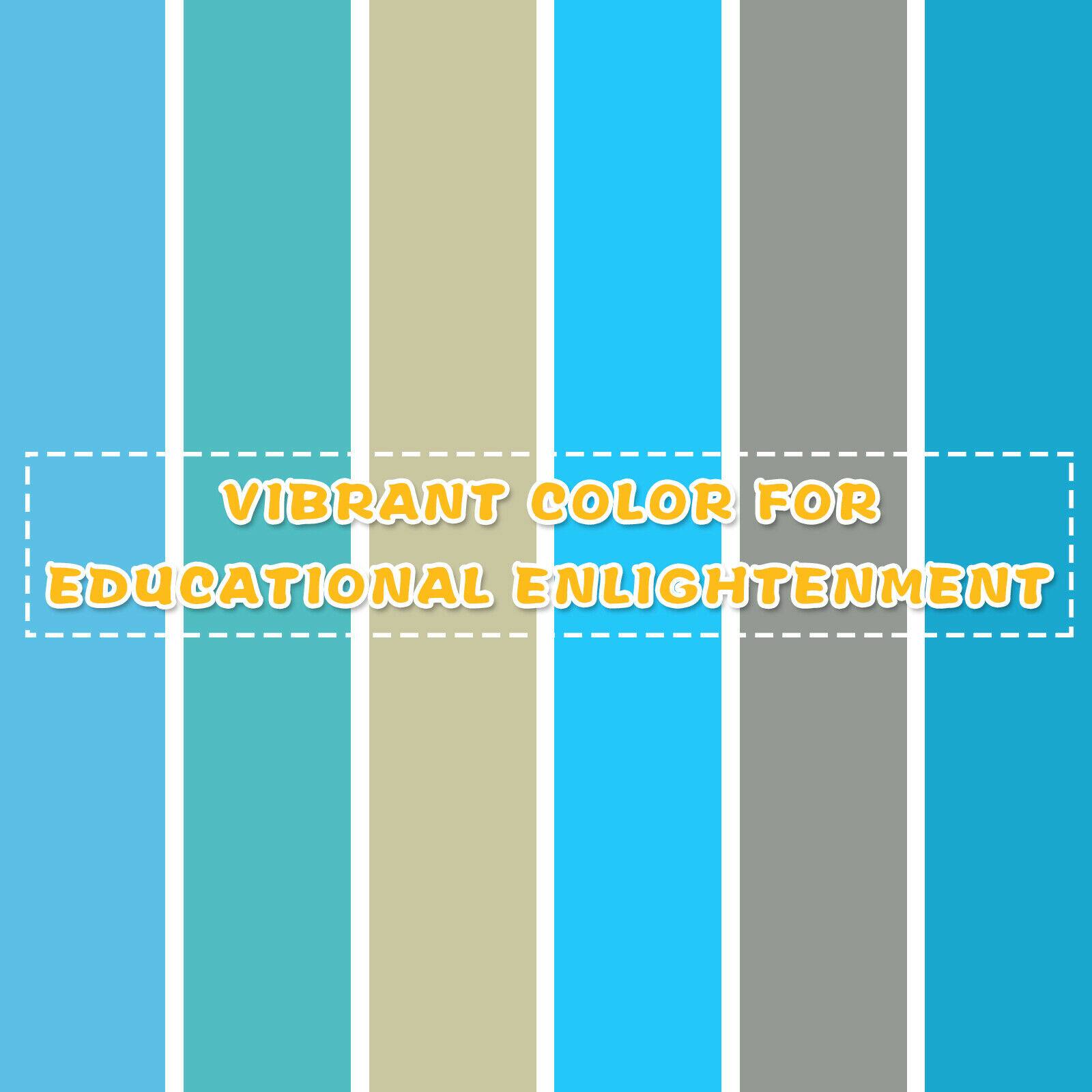 VIBRANT COLOR FOR EDUCATIONAL ENLIGHTENMENT