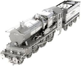Metal Earth - Harry Potter Hogwarts Express Train 3D Metal Model Kit Fascinations - Silver