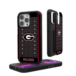Keyscaper - NCAA - Georgia Bulldogs Field iPhone Rugged Case - 13 - Multicolor