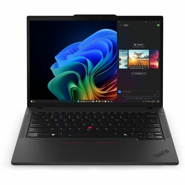 Lenovo - ThinkPad T14 Gen 6 21QG002AUS 14" Touchscreen Notebook - WUXGA - Intel Core Ultra 7 2nd Gen 268V - vPro Technolog - Black