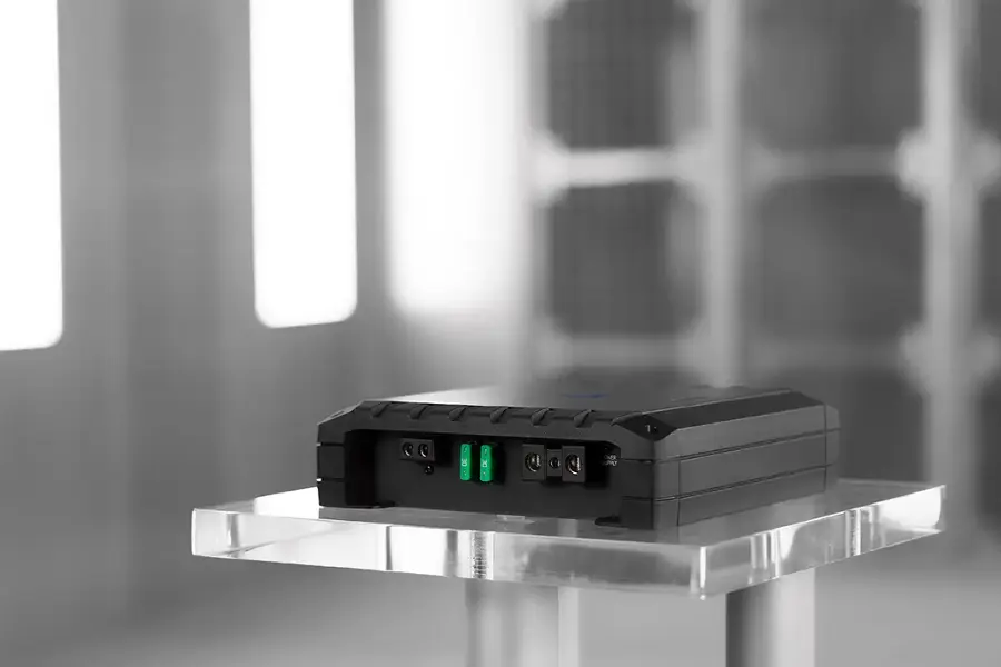 Alt View 15. Alpine - S-Series Class D Mono Amplifier with Variable Crossovers - Black.