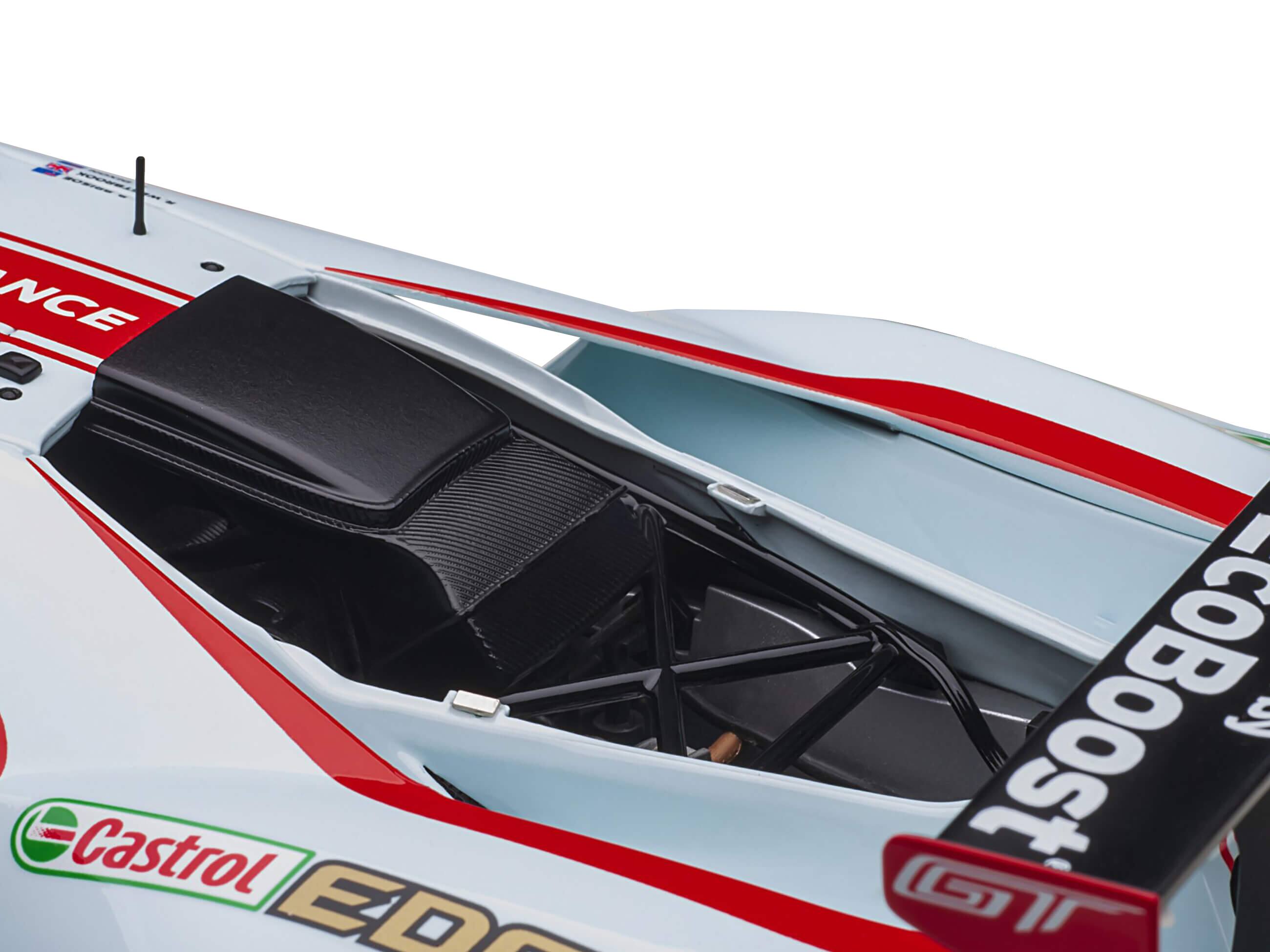 The text on the image should be grouped and corrected as follows:

- Castrol EDGE
- EcoBoost
- GT