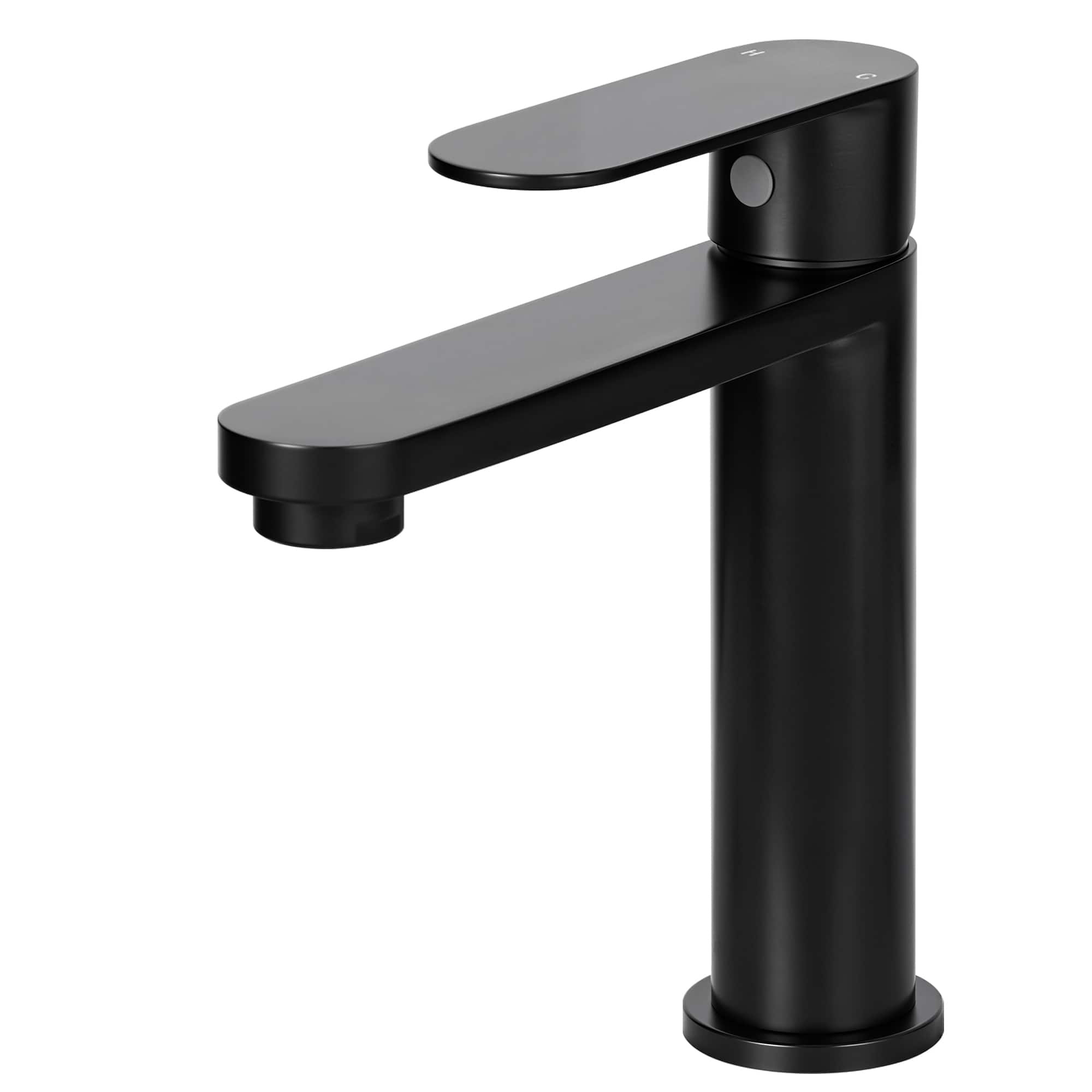 Single Handle Stainless Steel Bathroom Faucet
