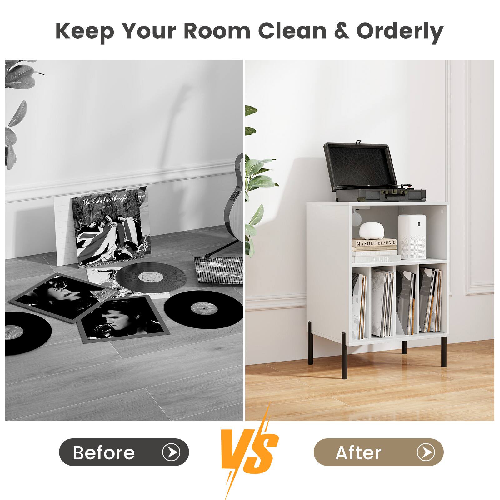 Keep Your Room Clean & Orderly

Before

After