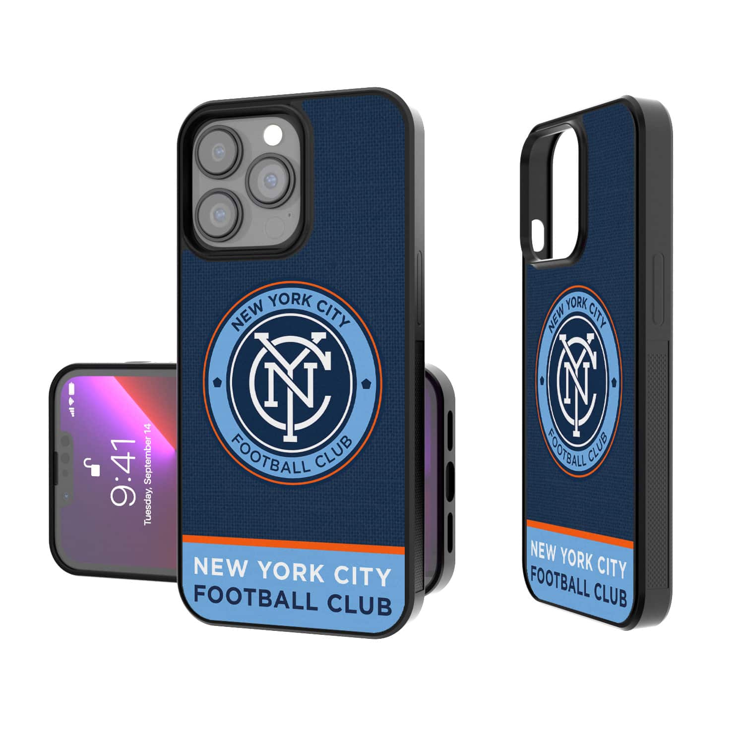 Keyscaper - MLS - New York City FC iPhone Endzone Design Bump Case - 15 - Multicolor price history on PriceWatchPro