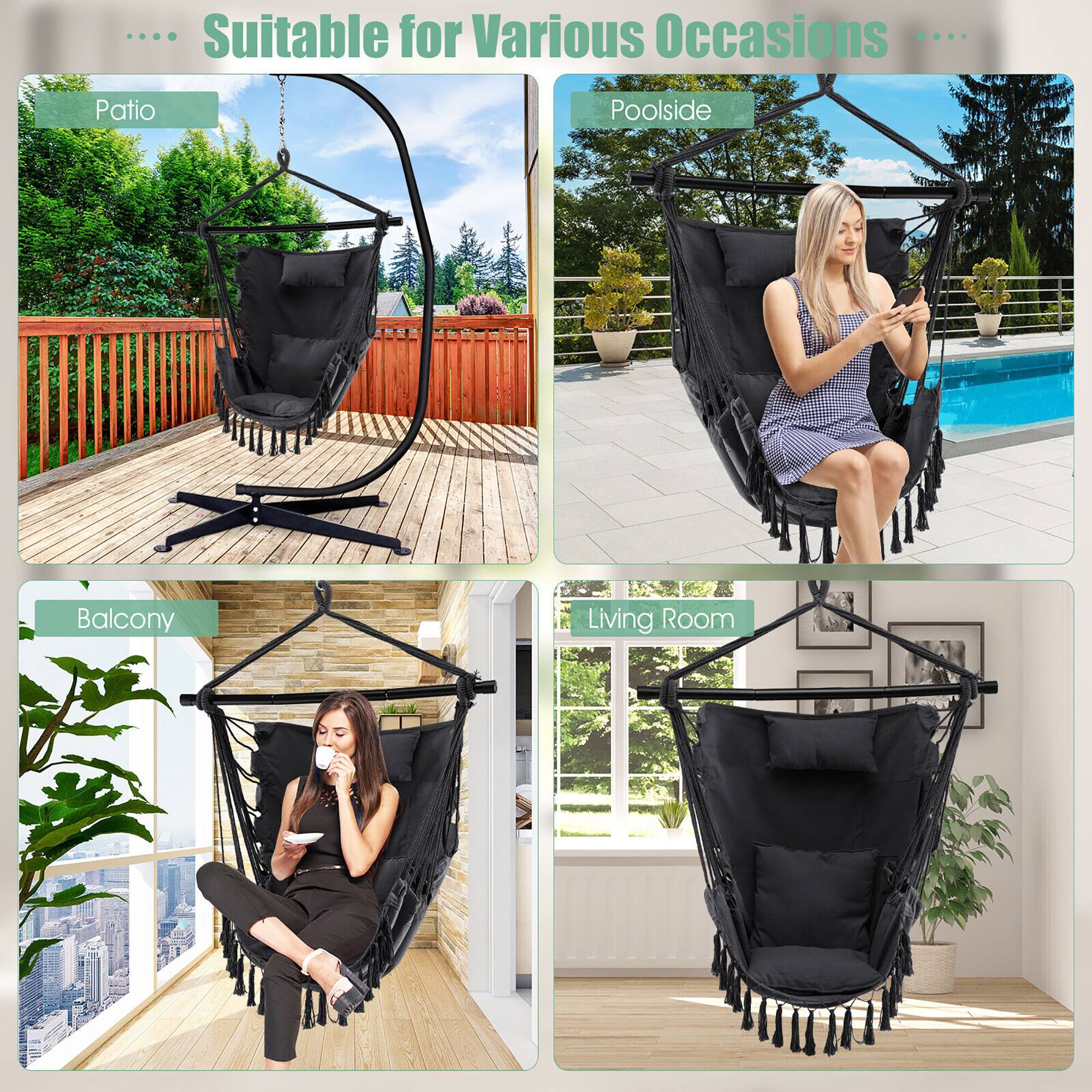 Suitable for Various Occasions

- Patio
- Poolside
- Balcony
- Living Room