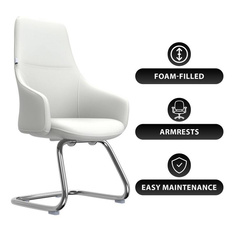 FOAM-FILLED ARMRESTS EASY MAINTENANCE