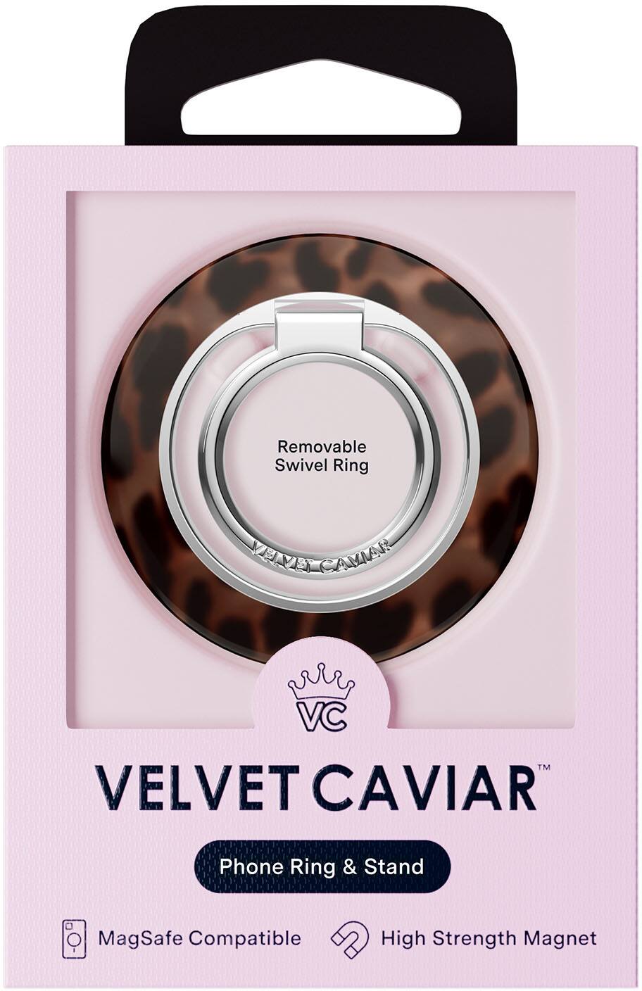 Removable Swivel Ring  
VELVET CAVIAR VC™  
Phone Ring & Stand  
MagSafe Compatible  
High Strength Magnet
