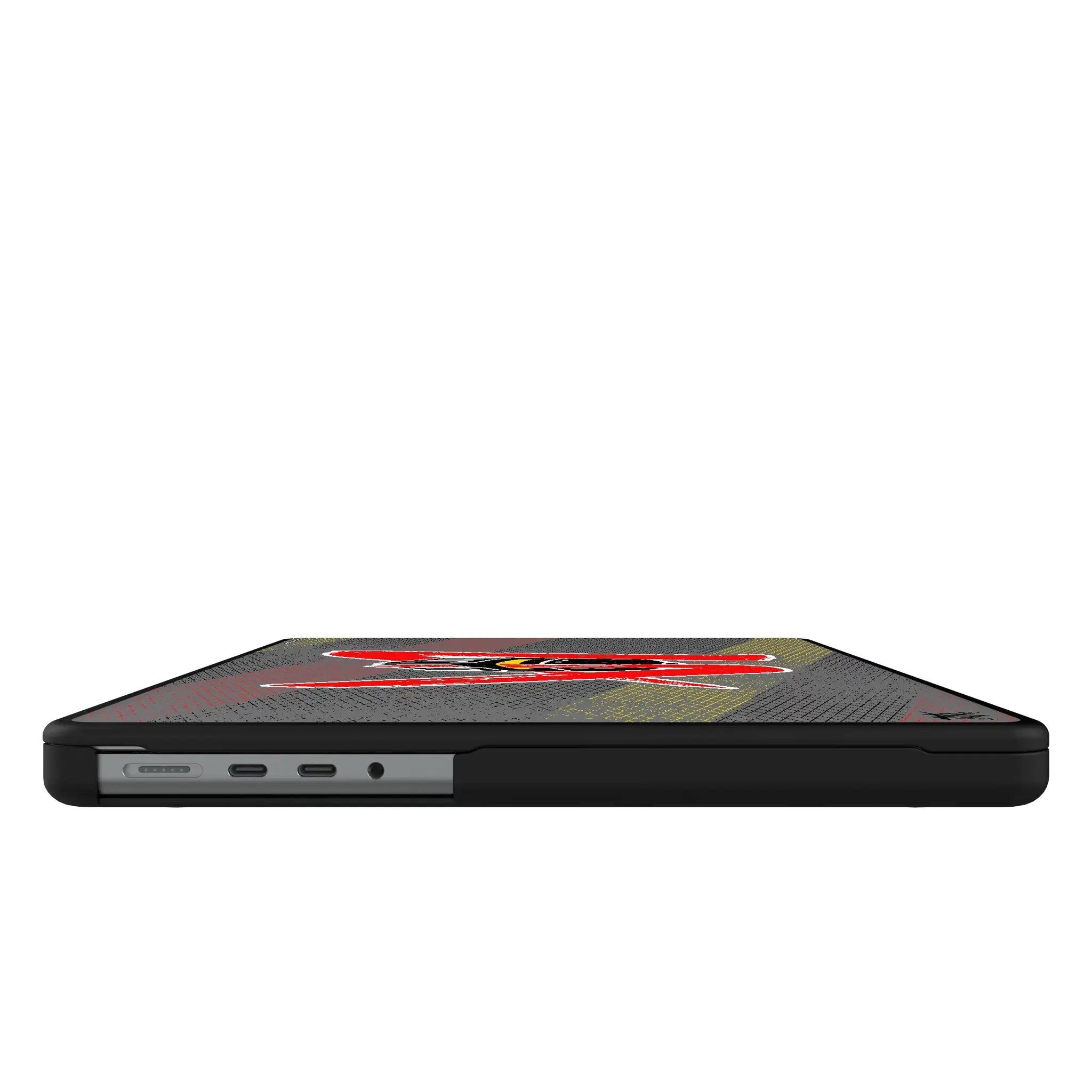 Back. Keyscaper - WWE Steel Laptop Case - Apple MacBook Air 15-inch (M2, 2023)/(M3, 2024) - LA Knight.