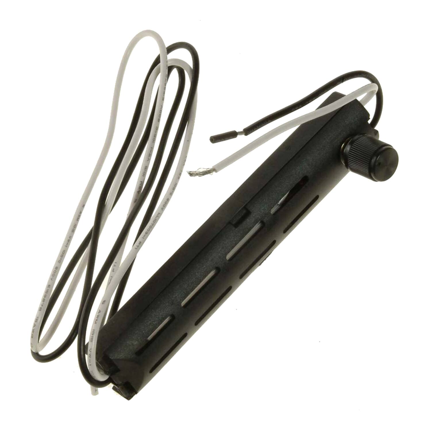 Front. Westek - Westek Black 500 W Full Range Dimmer Knob 1 pk - Black.