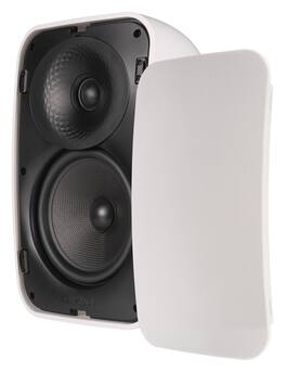 Sonance - MX52 SST SINGLE SPEAKER - Mariner MX Series 5-1/4" 2-Way Outdoor Surface Mount Single Stereo Speaker (Each) - Paintable White