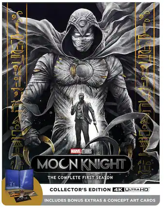 Front. Moon Knight: The Complete First Season (Steelbook) - 4K Blu-Ray.