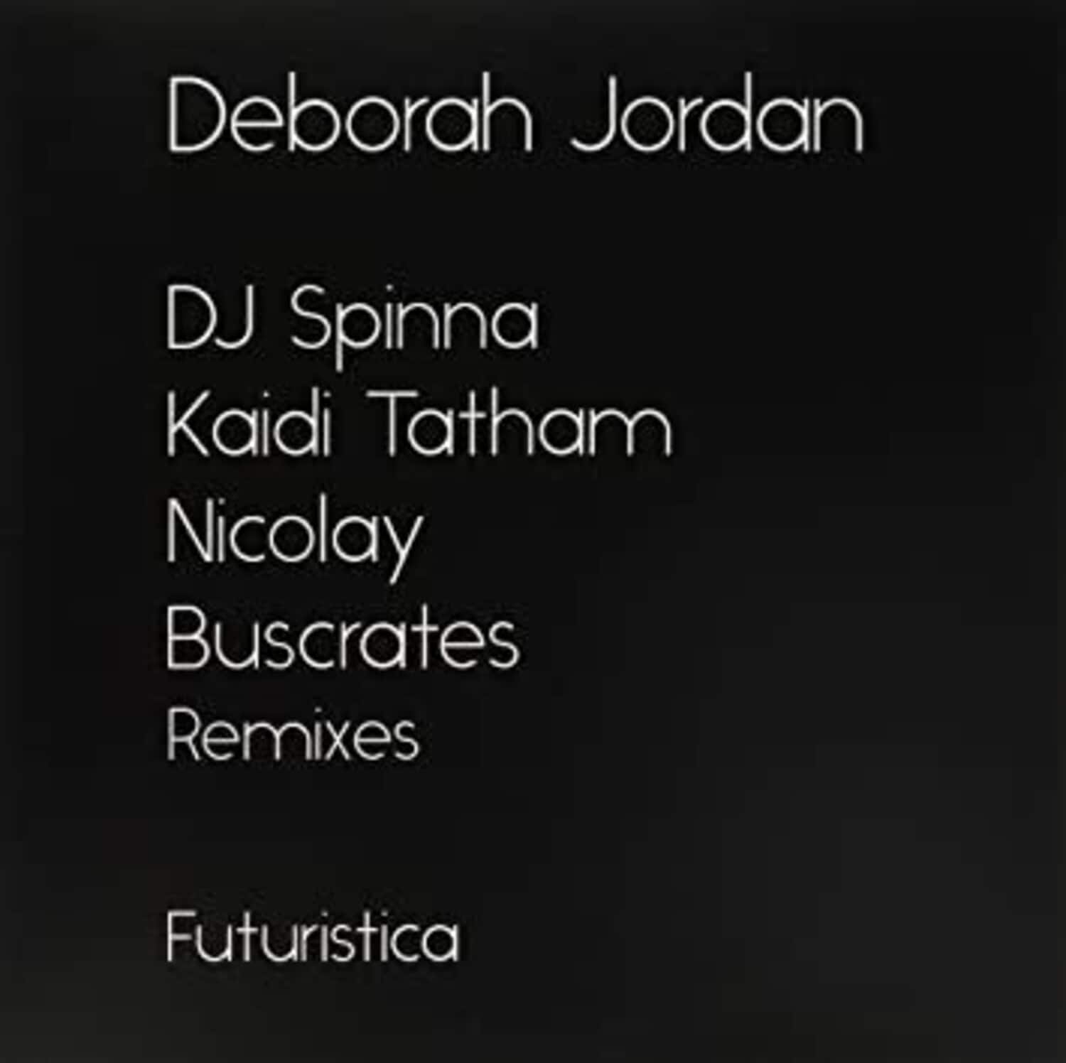 Deborah Jordan - See In The Dark Remixes  - 12-INCH SINGLE