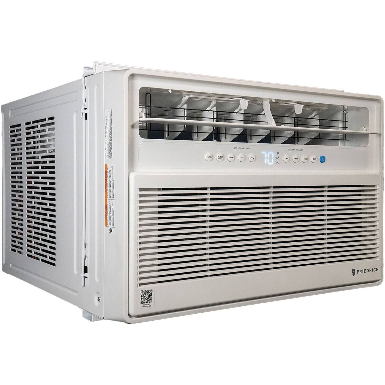 Alt View 7. Friedrich - Energy Star 22,000 BTU 230V Window or Wall Mounted Smart Inverter Air Conditioner - White.