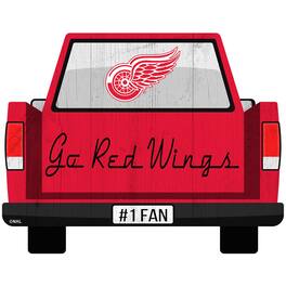 Fan Creations - Detroit Red Wings 12'' x 12'' Truck Back D-cor - Multicolor