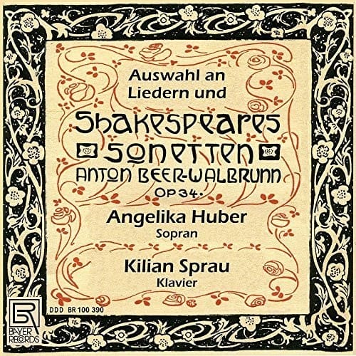 Shakespeare / Huber / Sprau - Shakespeares Sonnets & Lieder   - COMPACT DISCS [CD] price history on PriceWatchPro