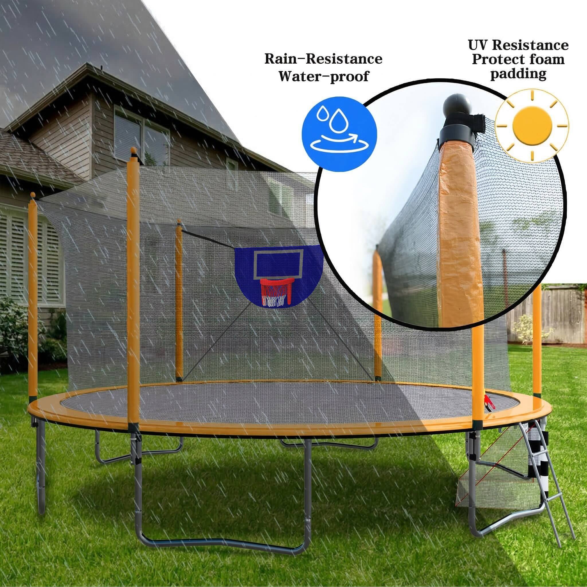 Rain-Resistance  
Water-proof  

UV Resistance  
Protect foam padding