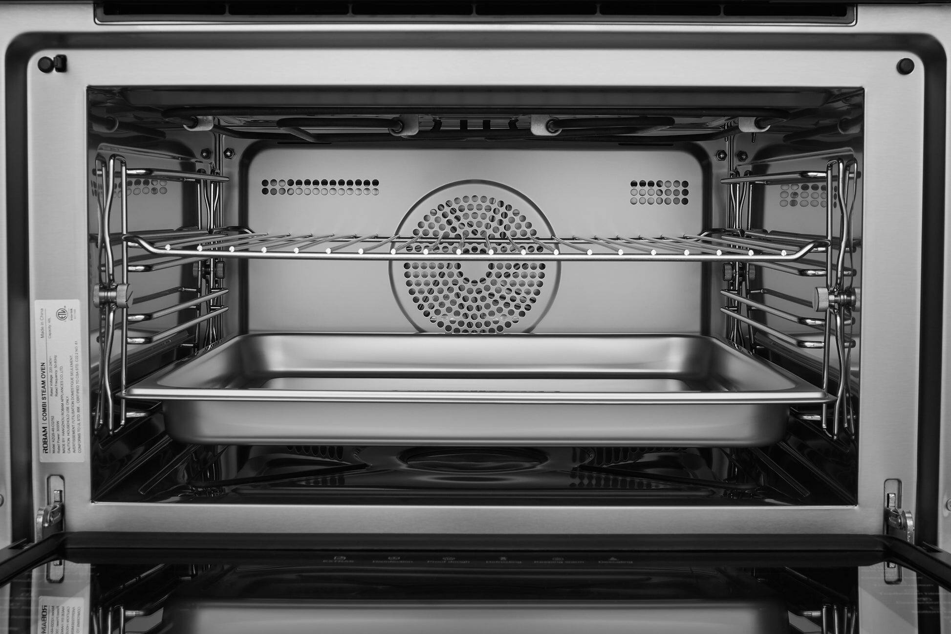 WITH
Stares servings OVEN Views STEAM I ONLY COMBI - ROBAM also CAUTION
- out COMPORTED