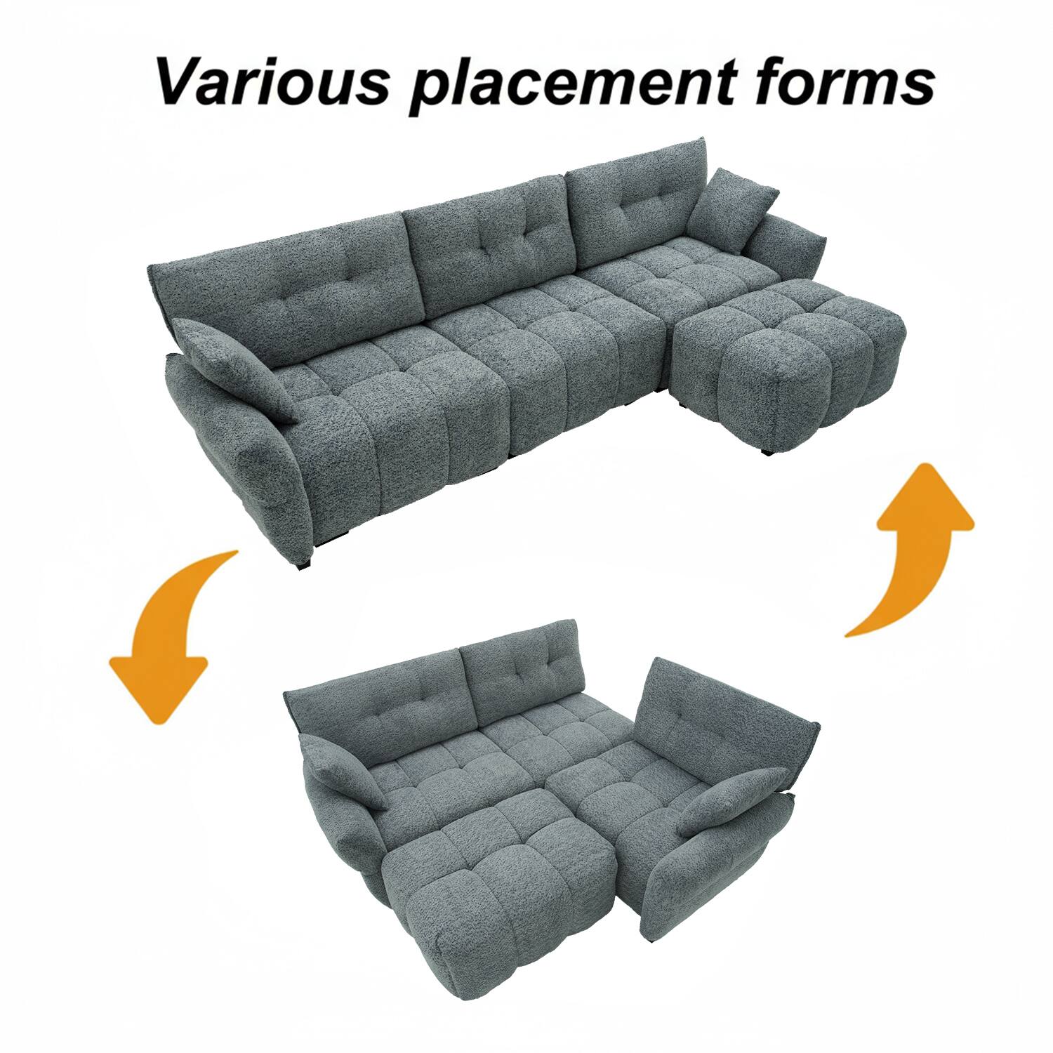 Various placement forms