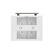 Alt View 4. Forno Appliances - Aria 30 in. Convertible Wall-Mounted Range Hood - White.