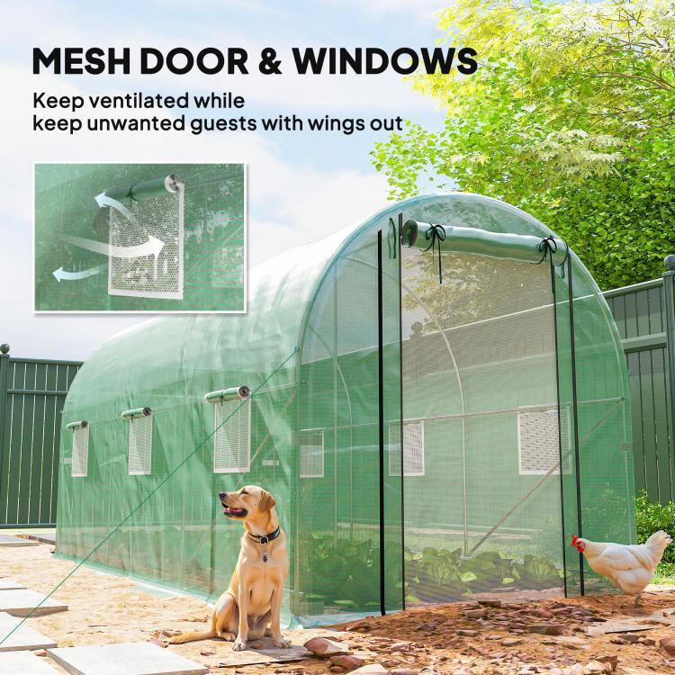 MESH DOOR & WINDOWS  
Keep ventilated while keep unwanted guests with wings out