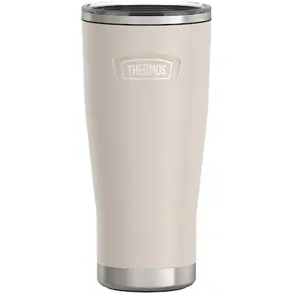 Front. Thermos - Thermos 24. oz Icon Insulated Stainless Steel Tumbler - Sandstone - Sandstone.